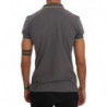 T-shirt a maniche corte con colletto grigio - IT48 - M
