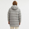 Giacca in nylon grigio - L