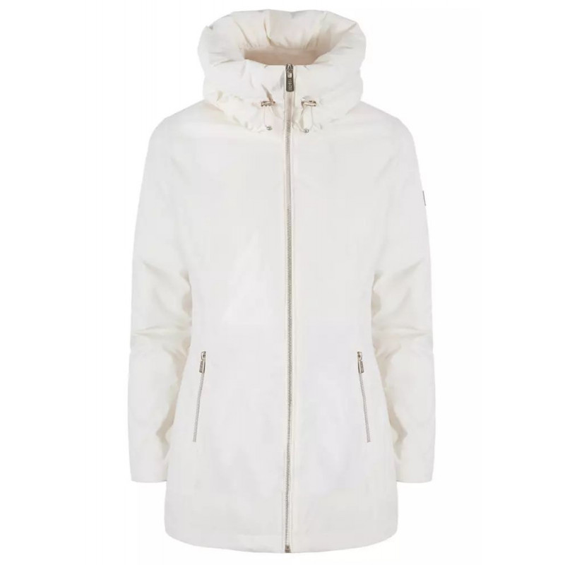 Giacche e cappotto in poliammide bianco - L