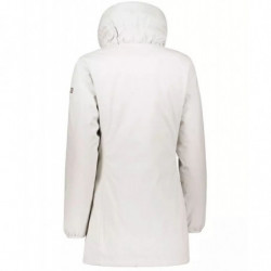Giacche e cappotto in poliammide bianco - L