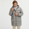 Giacca in nylon grigio - L