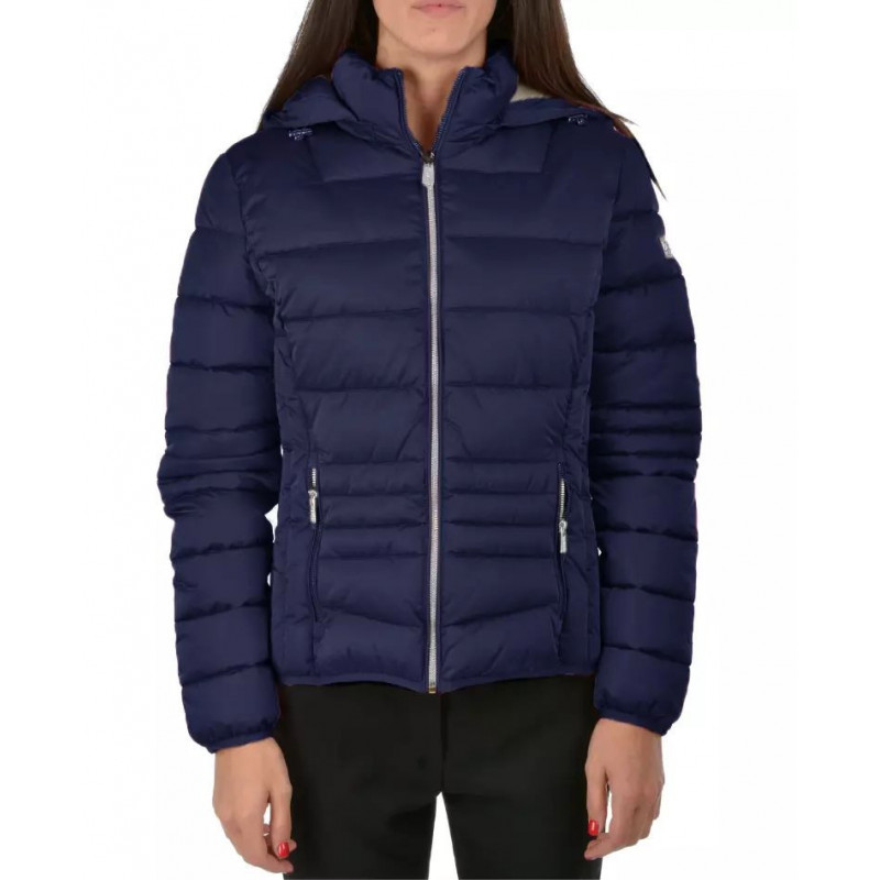 Giacche e cappotto in poliammide blu - L