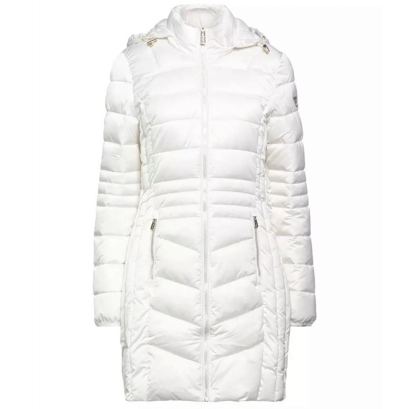 Giacche e cappotto in poliammide bianco - S