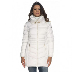 Giacche e cappotto in poliammide bianco - L