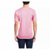 Maglietta in cotone rosa - XL