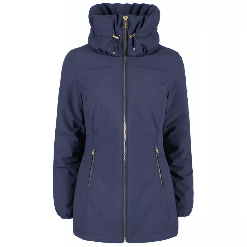 Giacche e cappotto in poliammide blu - L