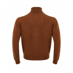 Maglione in lana dolcevita marrone - IT50 - L