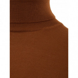 Maglione in lana dolcevita marrone - IT50 - L
