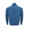 Maglione in lana dolcevita azzurro - IT52 - XL