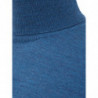 Maglione in lana dolcevita azzurro - IT52 - XL