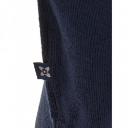 Maglione in lana dolcevita blu - 48 - M
