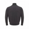 Maglione in lana dolcevita grigio antracite - IT52 - XL