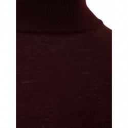 Maglione in lana dolcevita rosso viola - IT50 - L