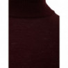 Maglione in lana dolcevita rosso viola - IT50 - L