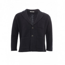 Blazer effetto feltro in...