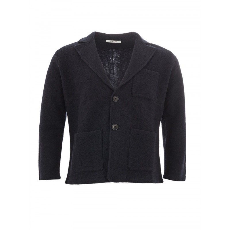Blazer effetto feltro in blu - IT50 - L