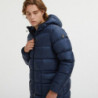 Giacca in nylon blu - L