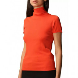 Maglia in Viscosa Arancione - XS