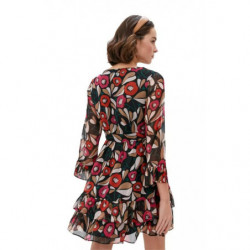Abito in poliestere multicolore - XS