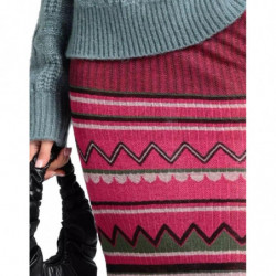 Gonna in poliammide fucsia - XS