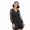 Abito in poliestere nero - XS
