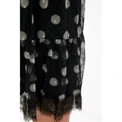 Abito in poliestere nero - XS