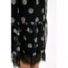Abito in poliestere nero - XS
