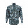 Camicia dalla vestibilità comoda con stampa a fiori scuri - 39
