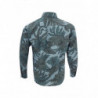 Camicia dalla vestibilità comoda con stampa a fiori scuri - 39