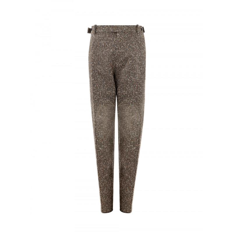Pantaloni in viscosa Harrington lavorati a maglia - IT40