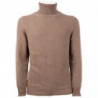 Maglione in cashmere marrone - XL