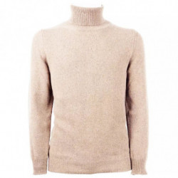 Maglione in cashmere beige - L