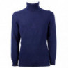 Maglione in cashmere blu - M