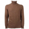 Maglione in cashmere marrone - L