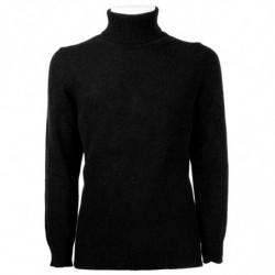 Maglione in cashmere nero - L