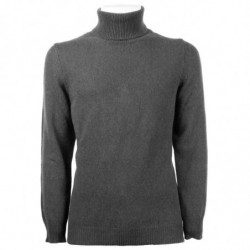 Maglione in cashmere grigio...