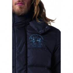 Giacca in nylon blu - L