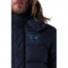 Giacca in nylon blu - L