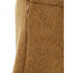Gonna in lana mohair marrone - IT40