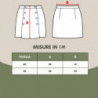 Gonna in lana mohair marrone - IT40