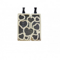 Coppia di collane Love...