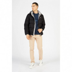 Giacca in nylon nero - L