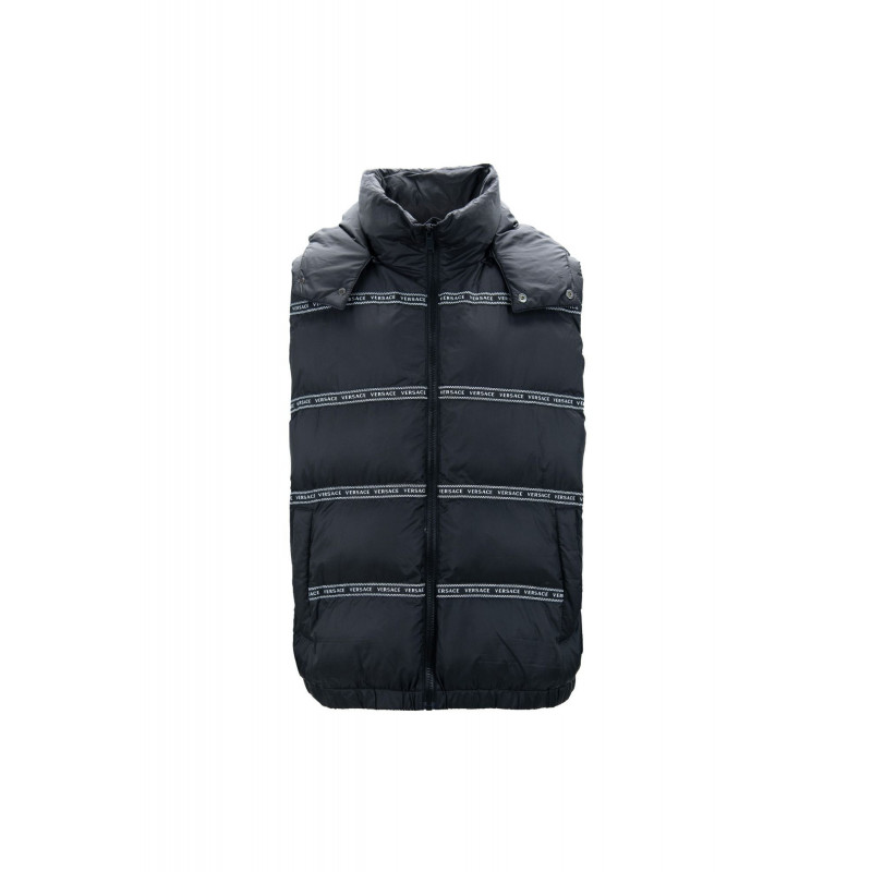 Gilet in poliestere nero - IT50 - L
