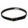 Cintura fibbia metallo color oro pelle velluto nero - 90 CM / 36 IN
