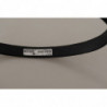 Cintura fibbia metallo color oro pelle velluto nero - 90 CM / 36 IN