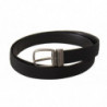 Cintura fibbia metallo argentato pelle scamosciata nera - 95 CM / 3