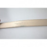 Cintura da uomo pelle beige fibbia metallo - 85 CM / 34 INCHES
