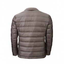 Giacca trapuntata classica color tortora - IT50 - M-L