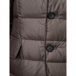 Giacca trapuntata classica color tortora - IT50 - M-L