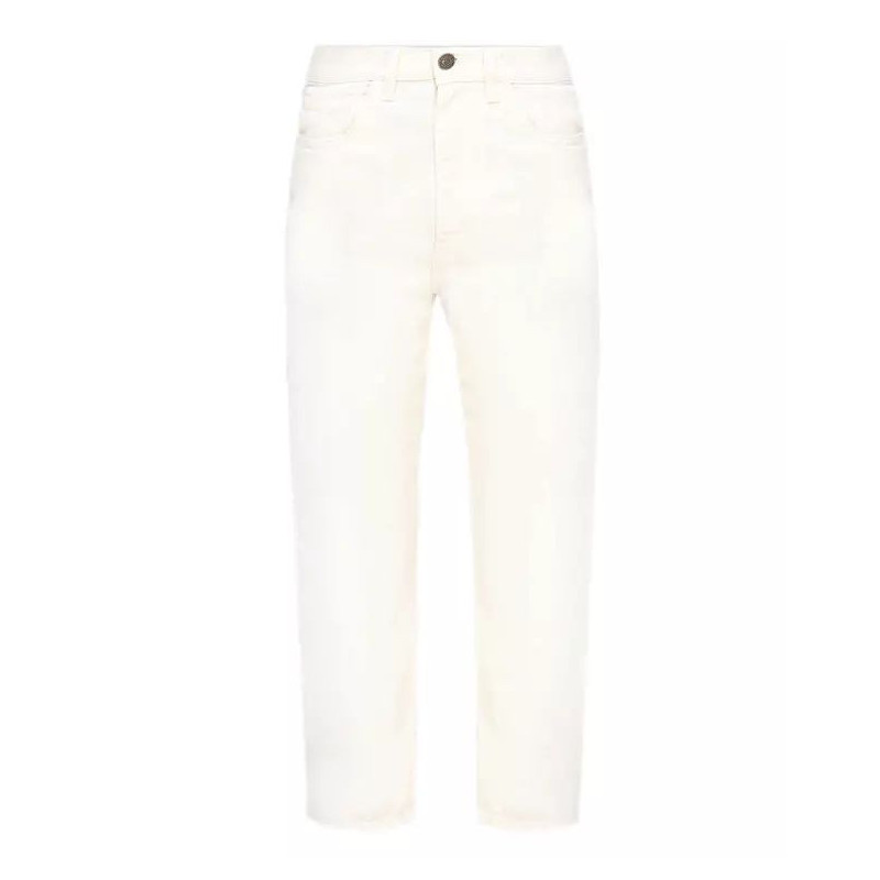 Jeans e pantaloni in cotone bianco - W25